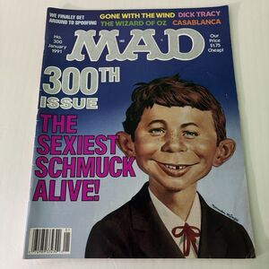 Mad Magazine 300th Issue January 1991 No 300 Wizard of Oz, Dick Tracy Humor